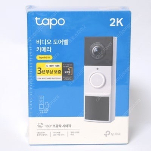 티피링크 Tapo D210 현관 카메라 스마트 도어벨 판매합니다.