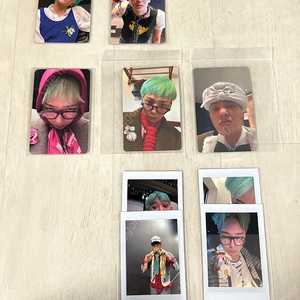 GD 포토카드 9장 일괄 이미지