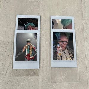 GD 포토카드 일괄 4장 이미지