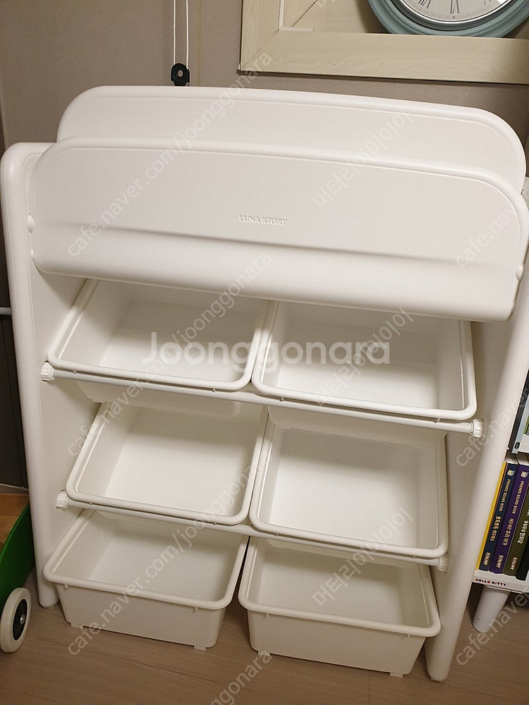 루나스토리 멀티정리함 전면책장 겸 장난감정리함--0