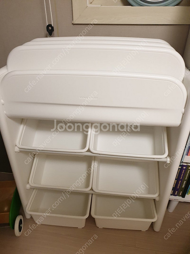 루나스토리 멀티정리함 전면책장 겸 장난감정리함--1