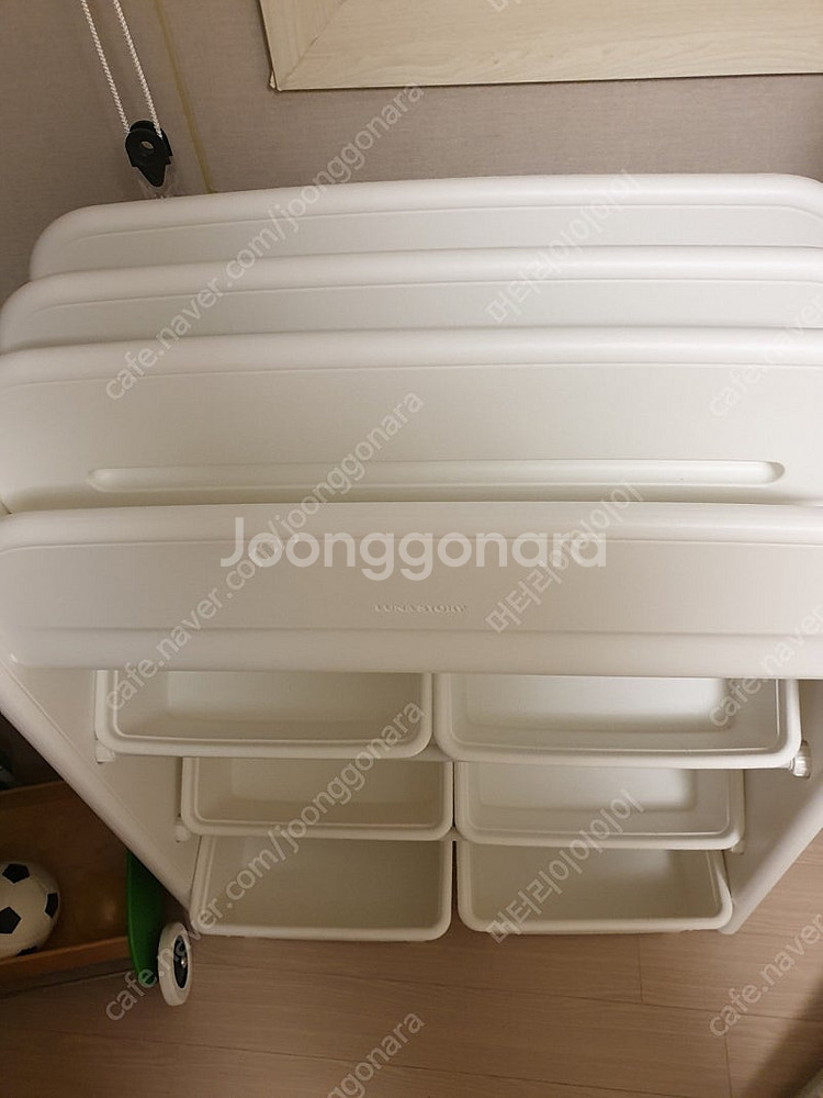 루나스토리 멀티정리함 전면책장 겸 장난감정리함--2