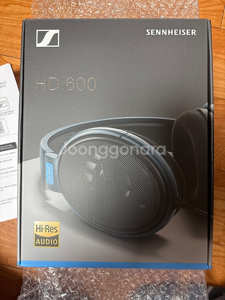 젠하이저 HD600 정발 미개봉--0