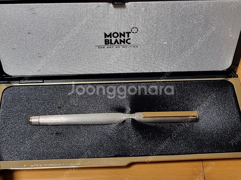몽블랑 노블레스 오블리제 스털링 실버 만년필--1