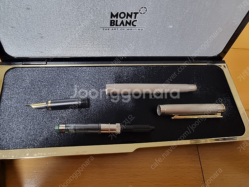 몽블랑 노블레스 오블리제 스털링 실버 만년필--8