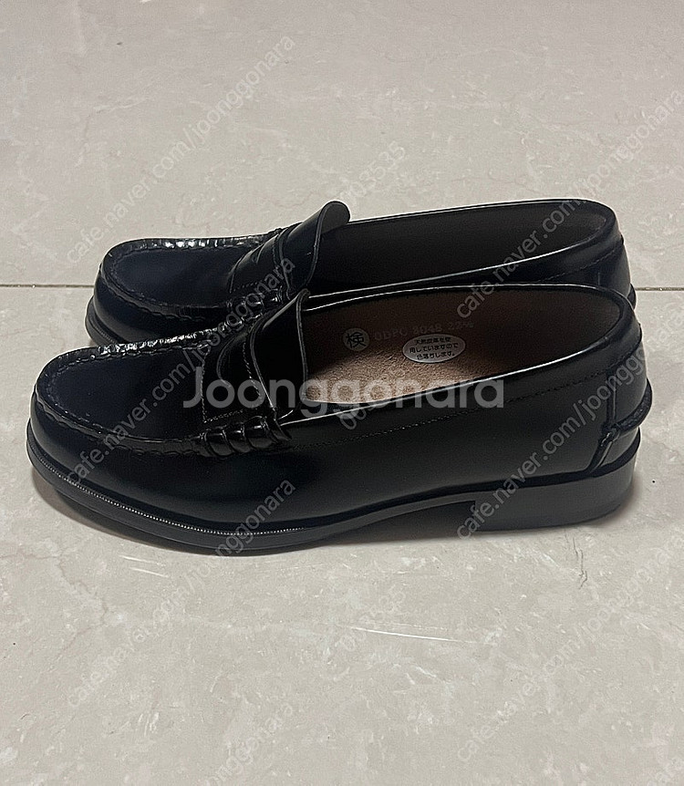 하루타 소가죽 페니로퍼<230> HS-304_BLACK--1