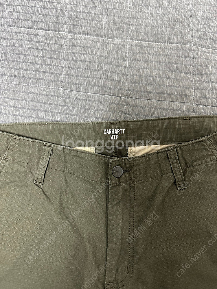 칼하트 레귤러 카고팬츠 콜롬비아 올리브 34X3 2--2