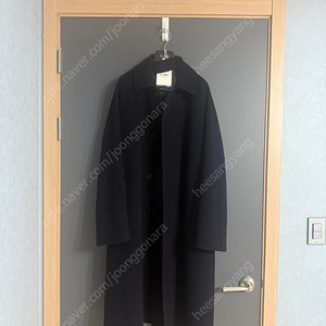 타임옴므 / 24fw 캐시미어 블렌드 발마칸 코트 다크네이비 / 105