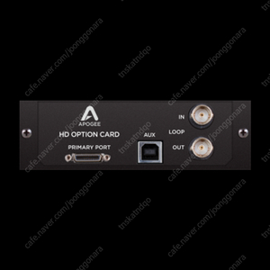 Apogee symphony HD option card 구매합니다.
