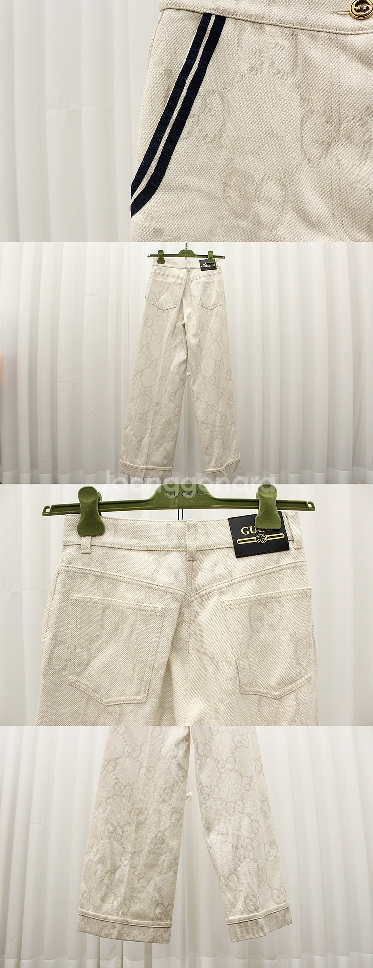 [중고명품다올] 구찌 22FW 맥시 GG 코튼 와이드핏...--2