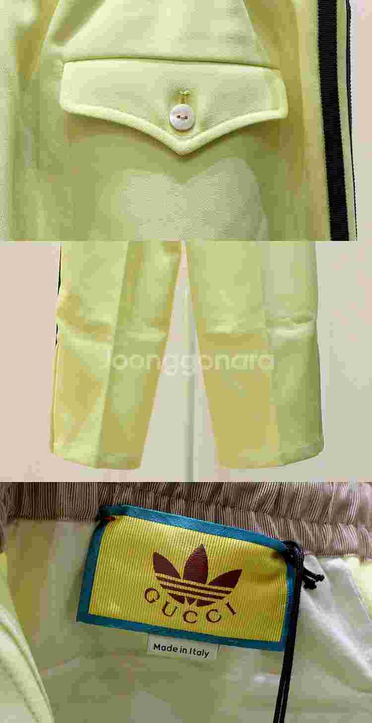 [중고명품다올] (미사용급) 구찌 X 아디다스 플루이드...--3