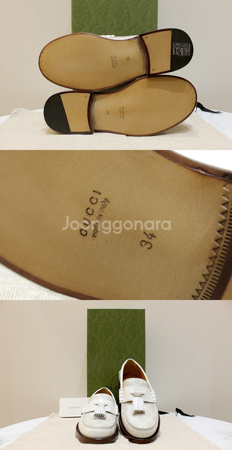 [중고명품다올] (미사용급) 구찌 GG 수프림 테슬 화...--3