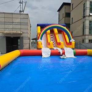 중고,새상품 워터슬라이드,에어수영장 판매합니다.4월 한정 할인판매합니다.