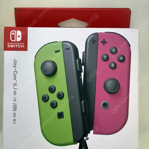 [거래완료]닌텐도 조이콘 네온그린 네온핑크