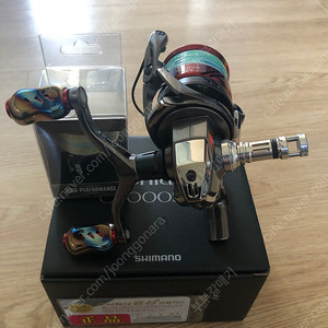 시마노 세피아 XR C3000SDH 21 - 윤성정품(고멕서스 핸들노브, HEIGHTEN-2500S보조스플포함)