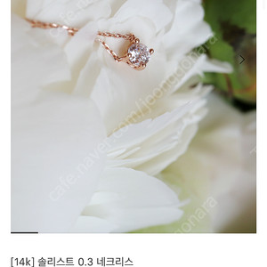 시에 sie 솔리스트 0.3 네크리스 화이트골드