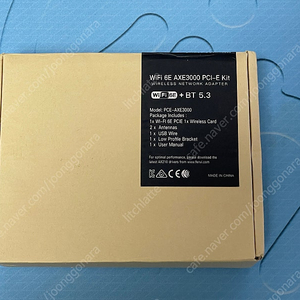 WiFi 6E AXE3000 PCI-E Kit (Wif