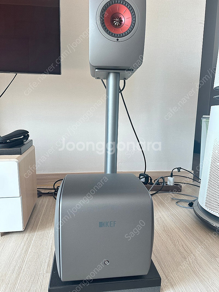 KEF ls50 w2 정품 플로어스탠드 kc62서브우퍼 셋으로 팝니다--1