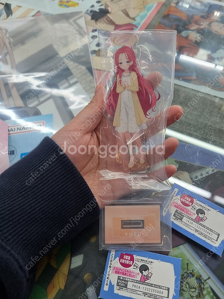 블루아카이브 아크릴 스탠드 제일복권 유즈--0