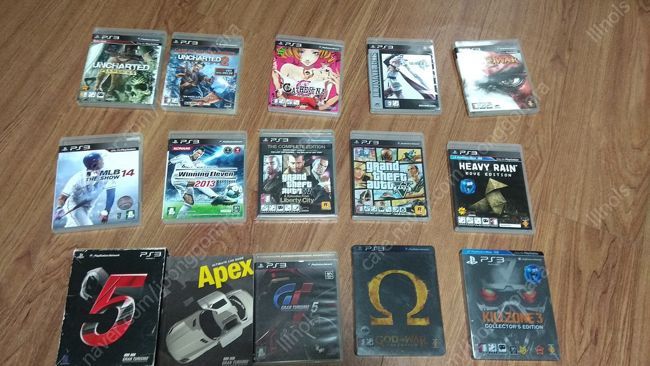 ps2/ps3/ps4 타이틀 게임 시디및 주변기기 판매 이미지