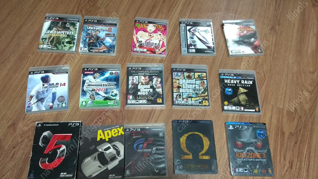 ps2/ps3/ps4 타이틀 게임 시디및 주변기기 판매 이미지