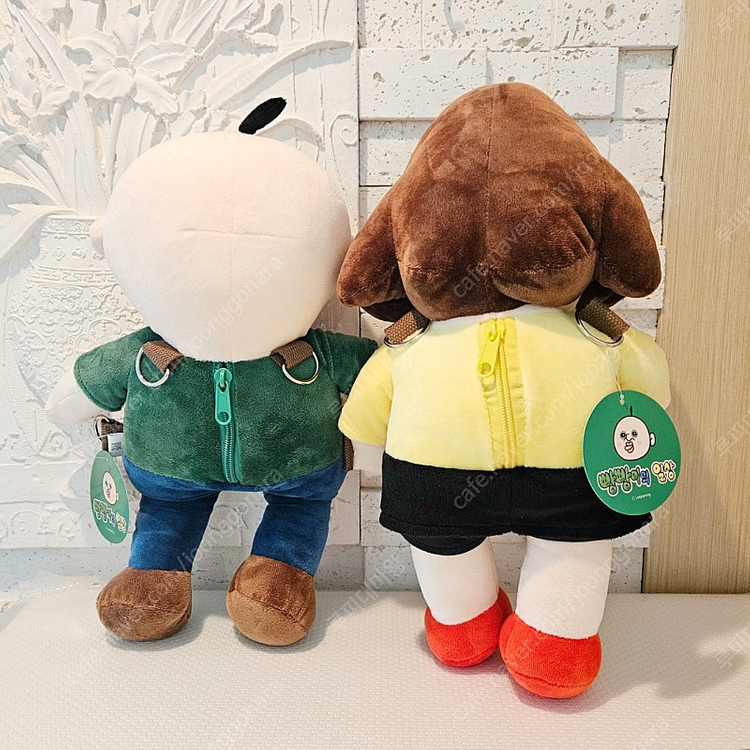 빵빵이의 일상 빵빵이 옥지 인형 백팩 크로스백 가방 이미지