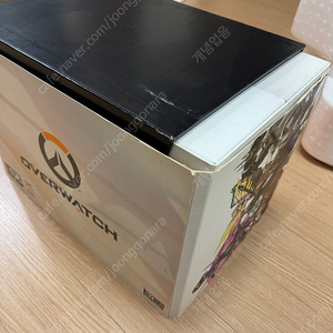 오버워치 한정판 피규어 소장 박스 (솔져 76피규어)