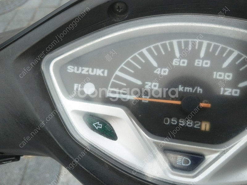 스즈키 스쿠터 익사이트125. 5600km. 부산--5