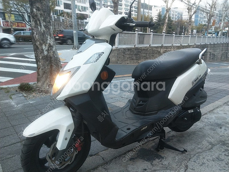대만산 pgo 125 스쿠터 .오토바이. 부산--1