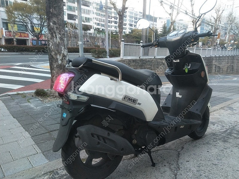 대만산 pgo 125 스쿠터 .오토바이. 부산--6