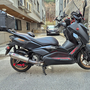 Xmax 300. 23년식 아크라구변