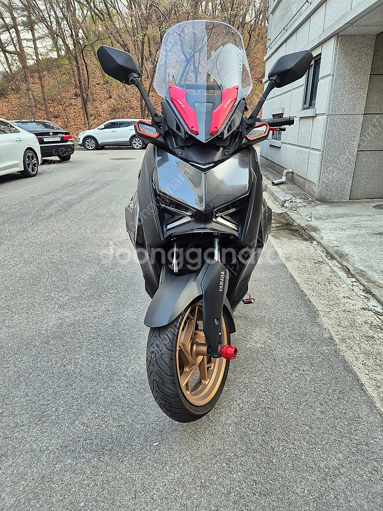 Xmax 300. 23년식 아크라구변--2