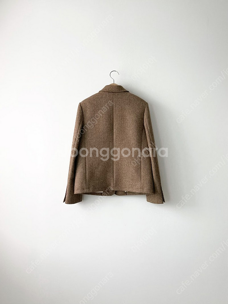 새상품 헬베티카 헤링본 자켓 [아브라함 문 원단]--4