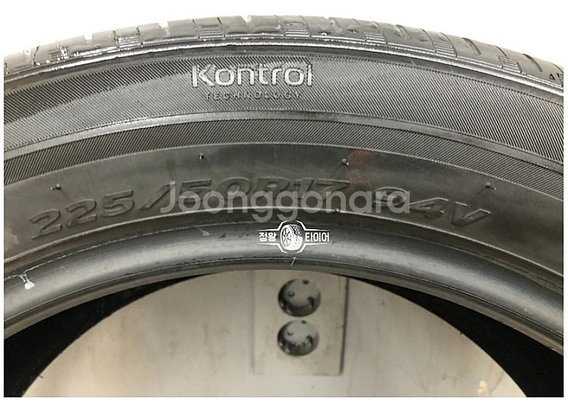 중고타이어 한국타이어 키너지GT 225/50R17 쏘나...--4