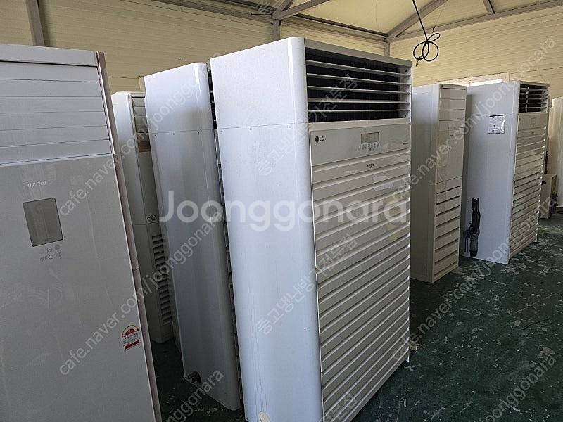 중고에어컨 LG 삼성 캐리어 80평 인버터스탠드 냉난방...--1