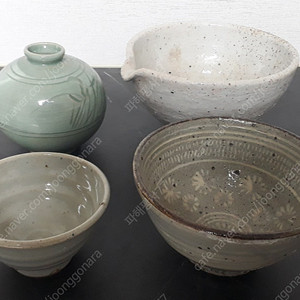 차사발, 현대 상감백자잔(문경가마/보수),찻잔, 미니항아리
