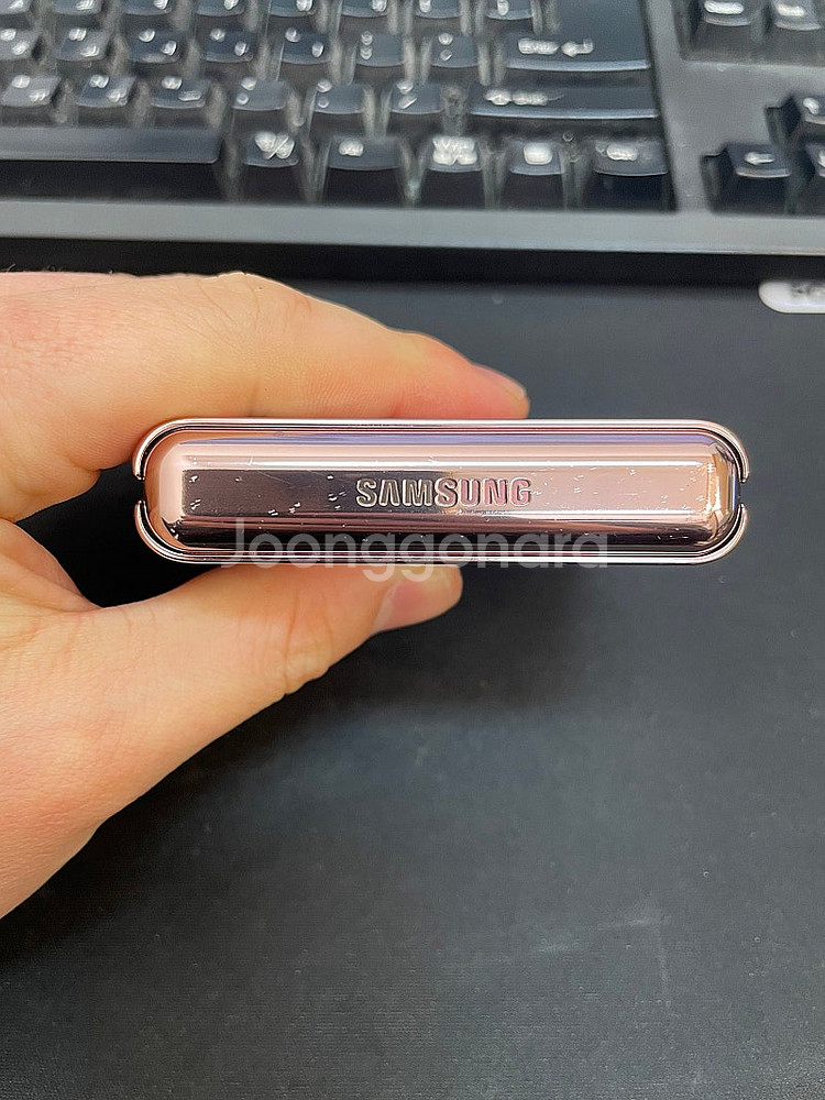 갤럭시Z플립2 브론즈 256GB 무잔상 가성비좋은 중고...--3