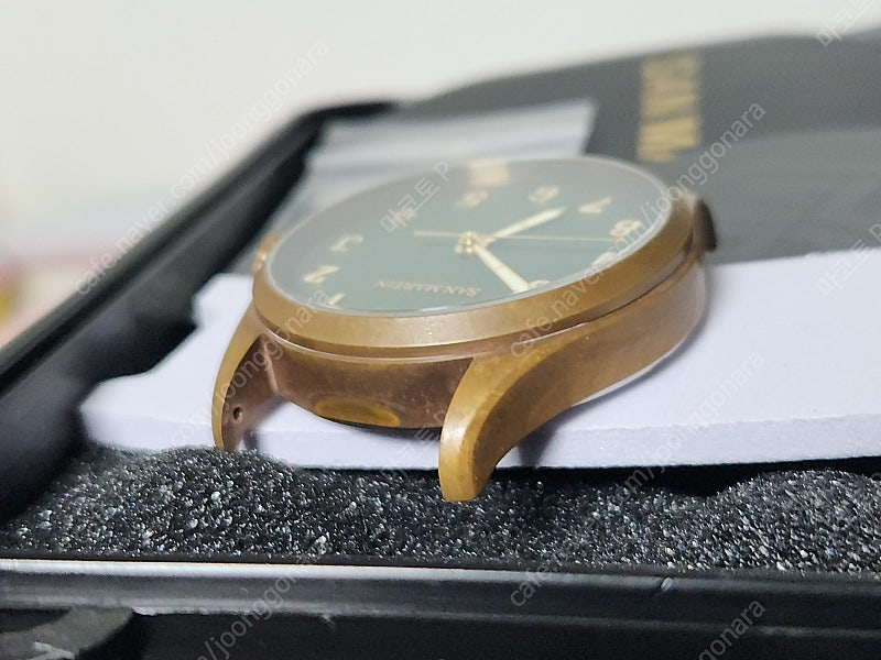 산마틴 브론즈 파일럿워치 셀리타 SW200 녹판--4