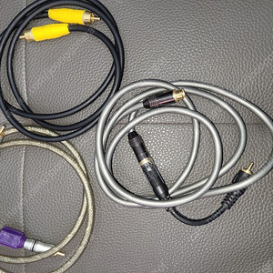 불용 케이블, 3.5mm~rca, rca 케이블,동축,서브우퍼선등 여러가지