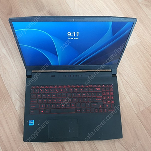 msi gf66 11ue 하자 싸게팝니다