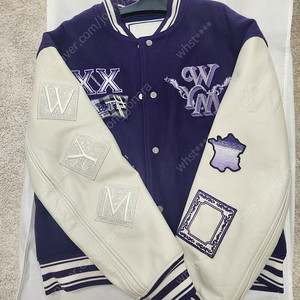 우영미 23fw 10주년 바시티 퍼플 50