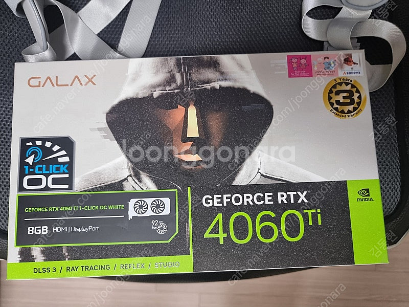 갤럭시 RTX 4060TI (화이트) 팝니다.--0
