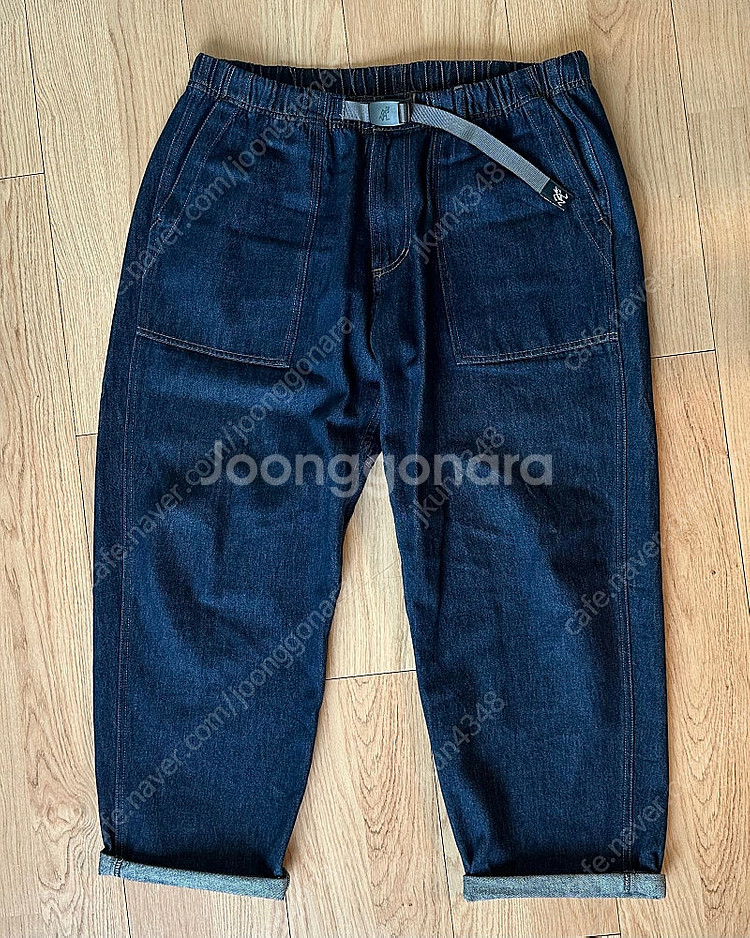 그라미치 루즈테이퍼드 데님 진청 XL--0