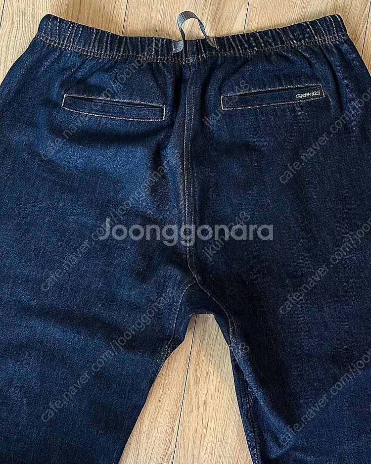그라미치 루즈테이퍼드 데님 진청 XL--4