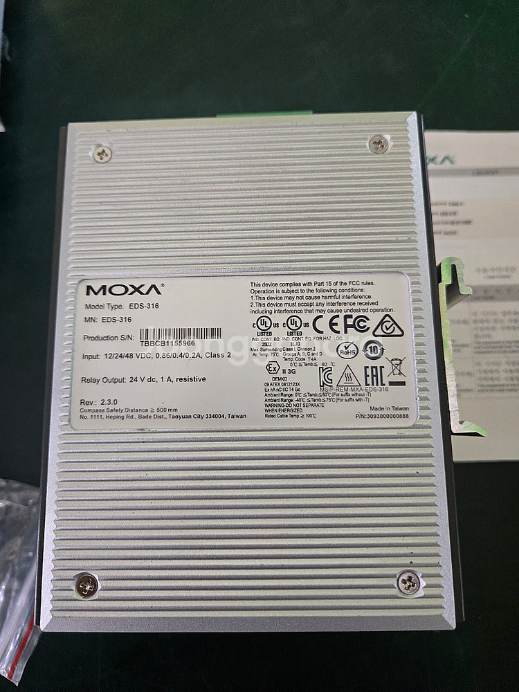 Moxa eds-316 산업용이더넷(가격인하)--1