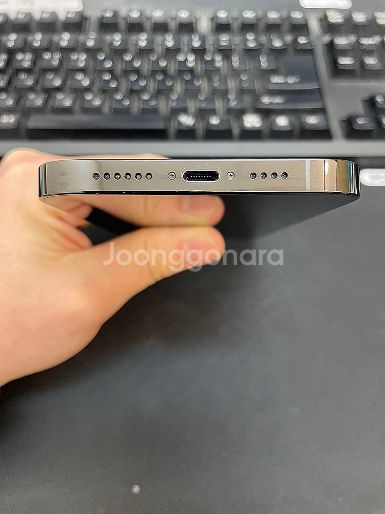 아이폰14프로맥스 블랙 256GB 상태좋은 중고89만팝...--5