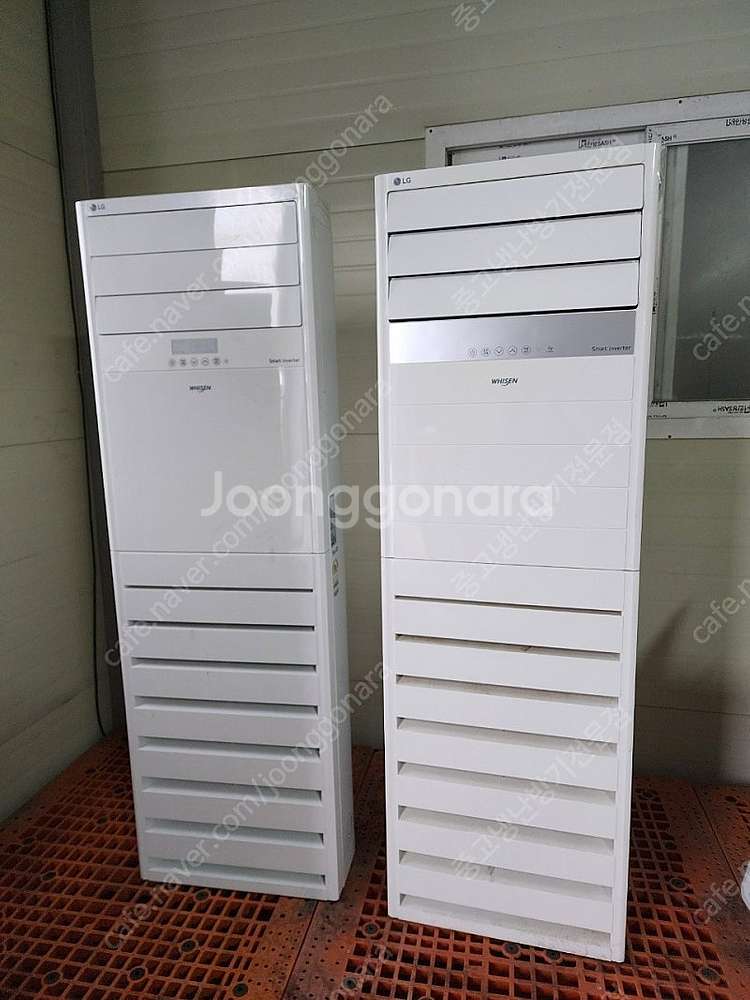 중고에어컨 LG 삼성 캐리어 80평 인버터스탠드 냉난방...--0