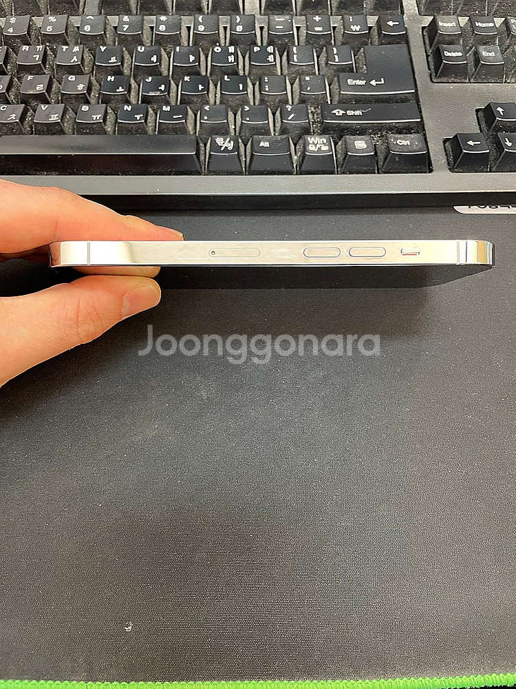 아이폰14프로 실버 128GB 상태좋은 중고67만팝니다...--6
