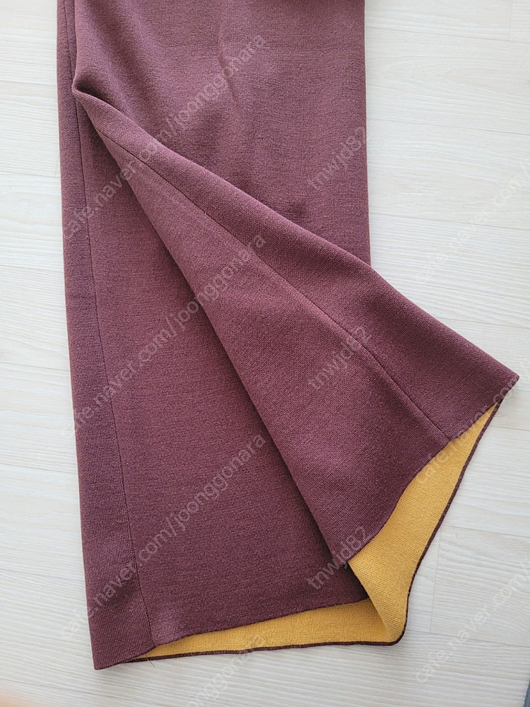 라온 양면 배색 오픈형 가디건/코트(봄가을용) 이미지