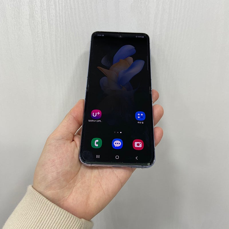 70661 갤럭시Z플립4 블루 256GB 삼성리퍼폰 팝...--0